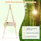Natural Pine Wood Kids Art Easel 3 In 1 Magnetic Whiteboard Chalkboard Adjustable Height Foldable With Accessories Set For Kids 3–14